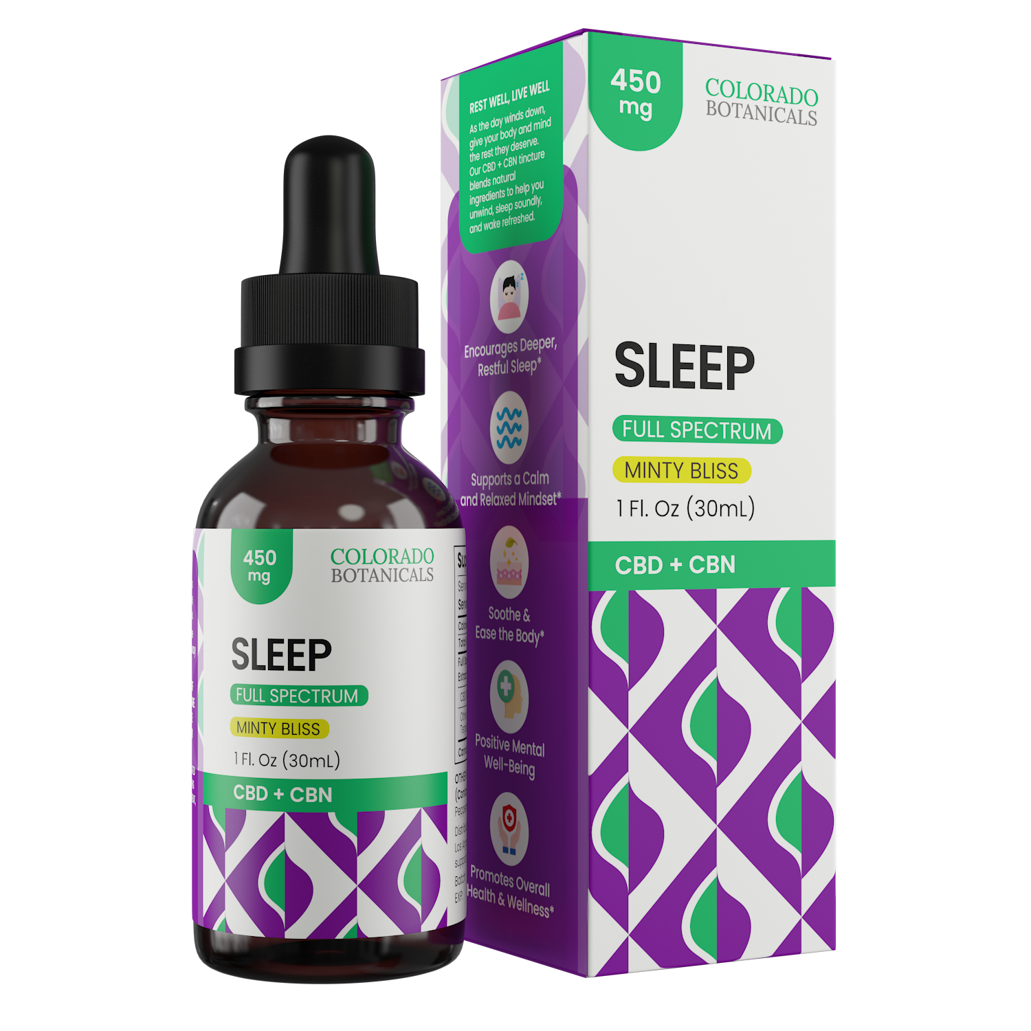 450mg CBD CBN Oil for Sleep