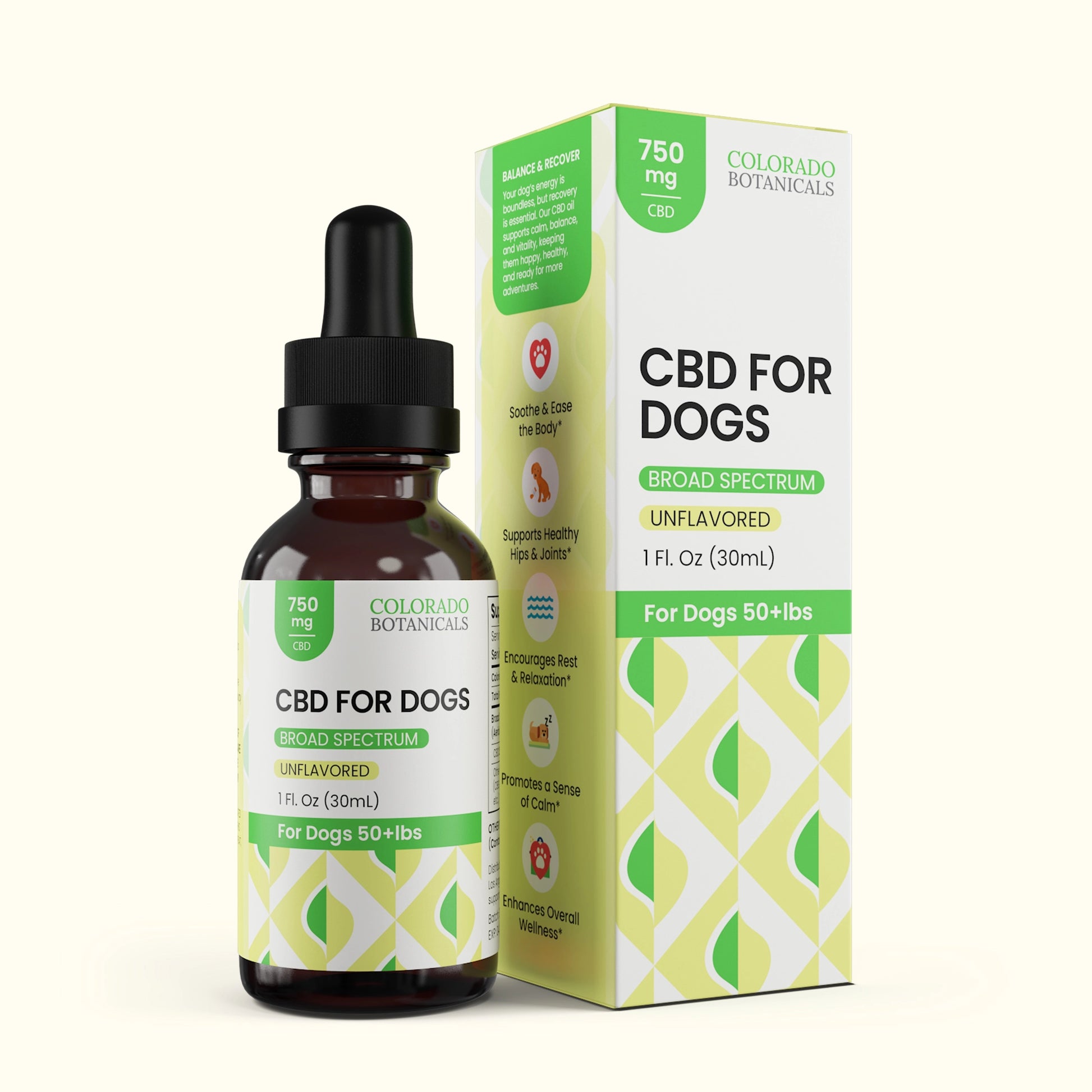 Broad Spectrum CBD Oil for Dogs & Cats - Colorado Botanicals