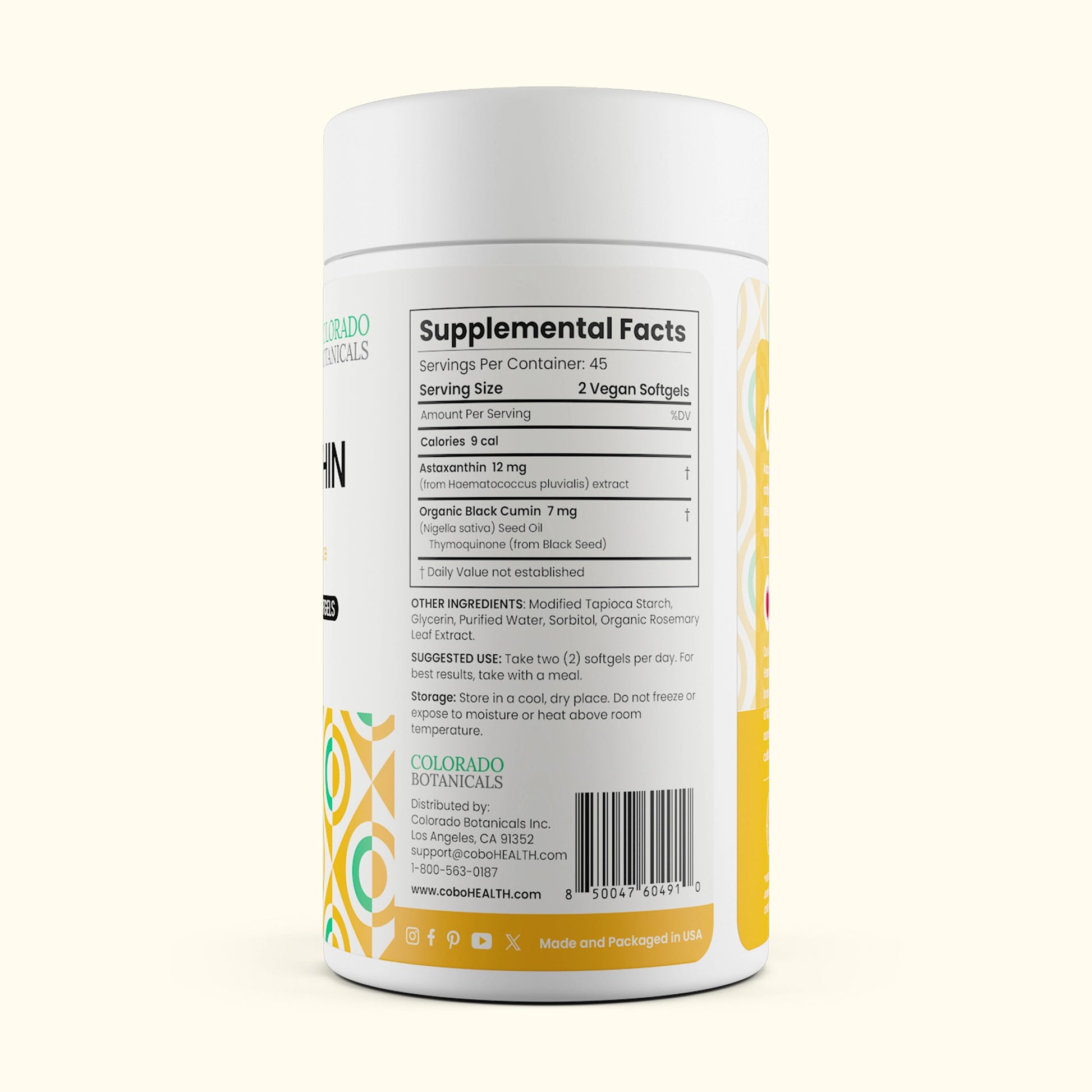 Astaxanthin Softgels - Colorado Botanicals