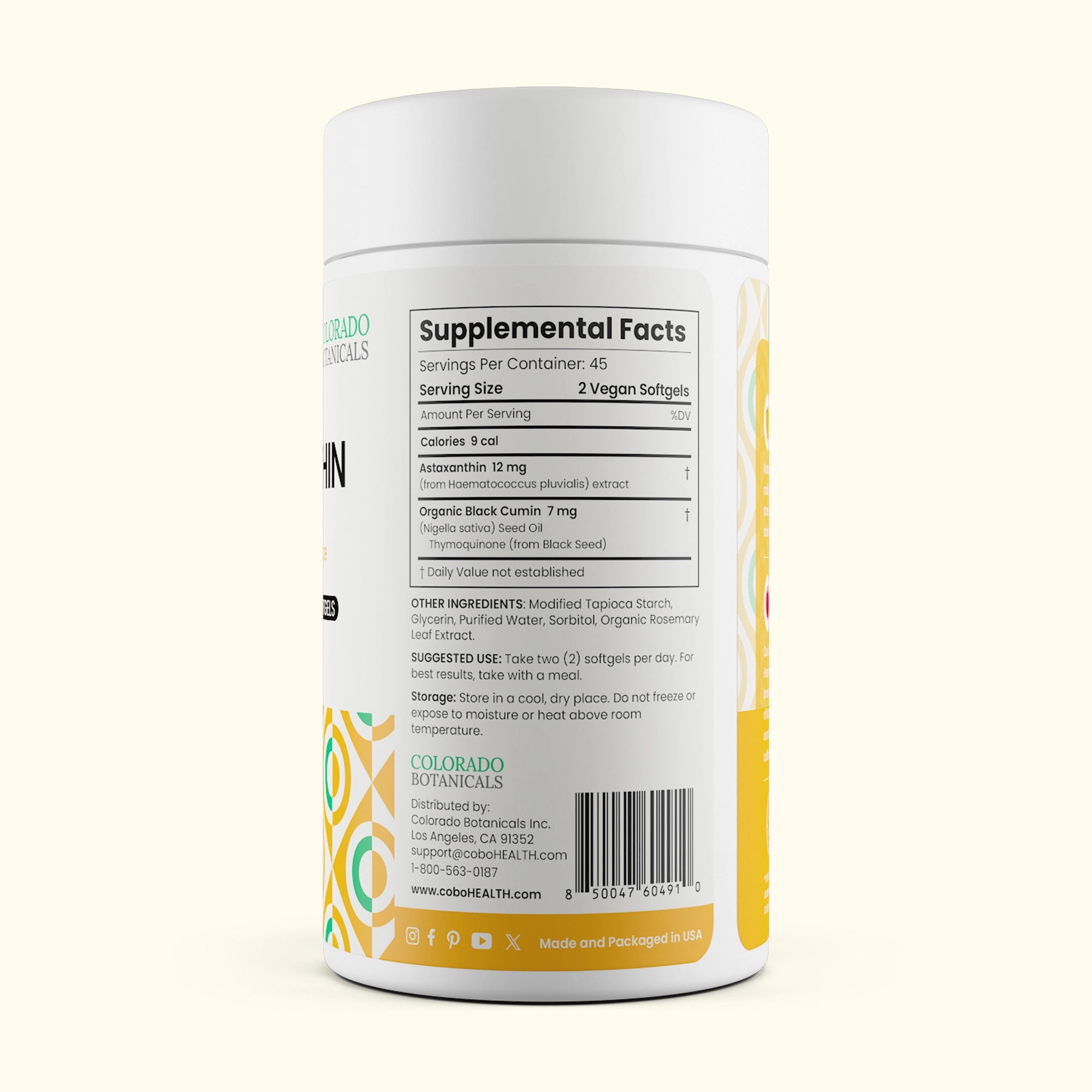 Astaxanthin Softgels - Colorado Botanicals
