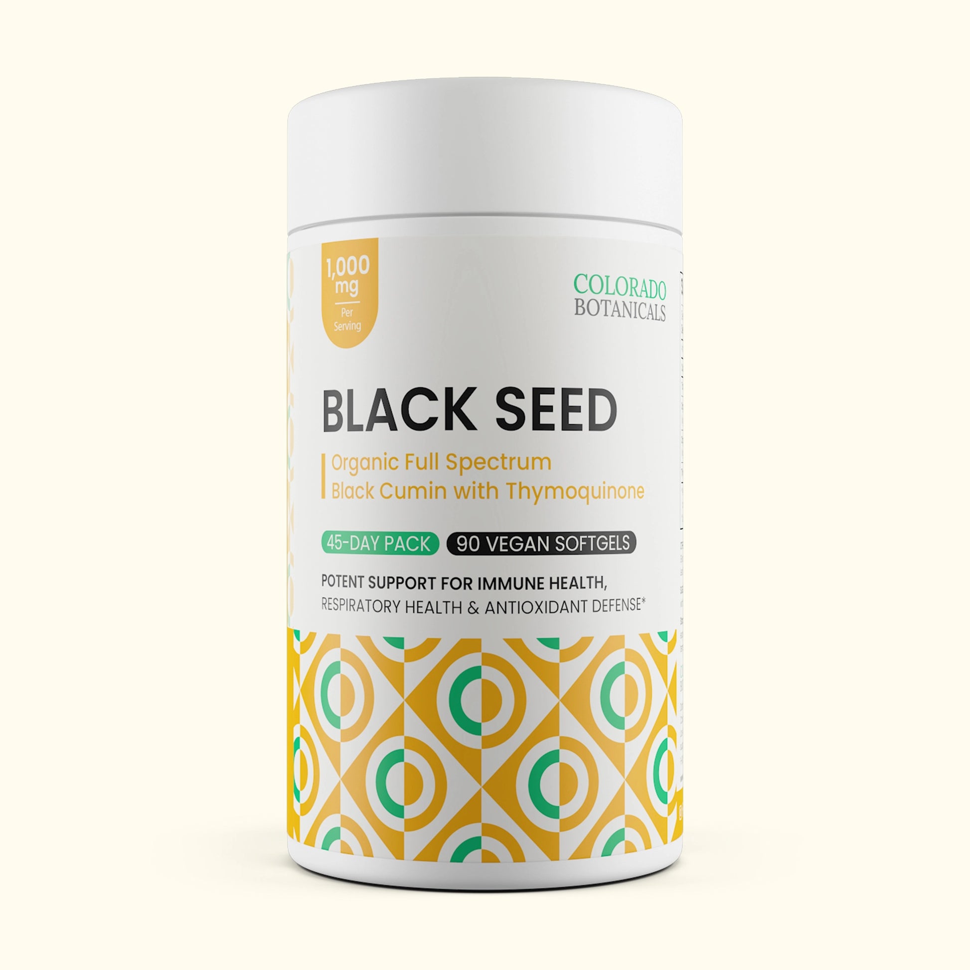 Black Seed Oil Softgels - Colorado Botanicals