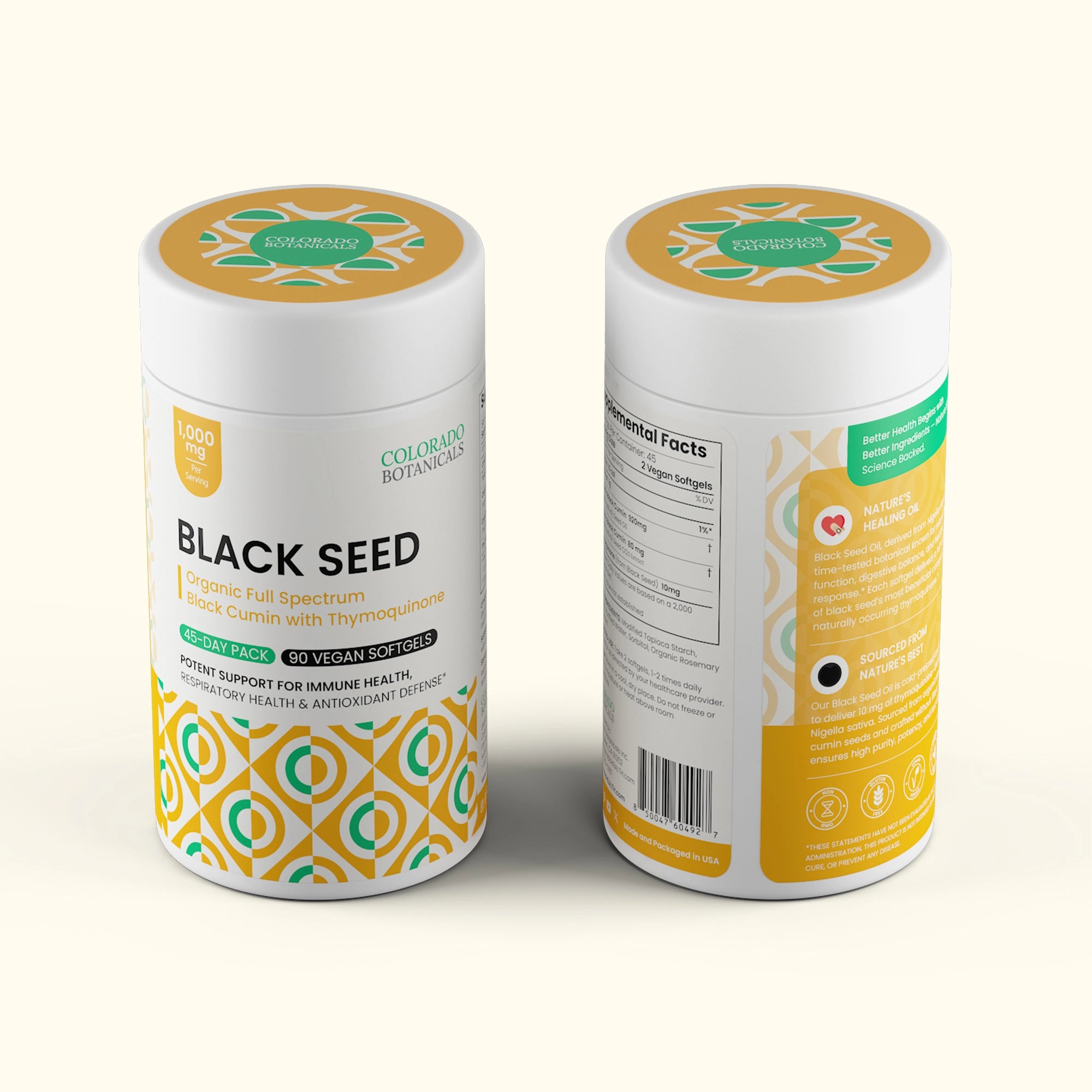 Black Seed Oil Softgels - Colorado Botanicals