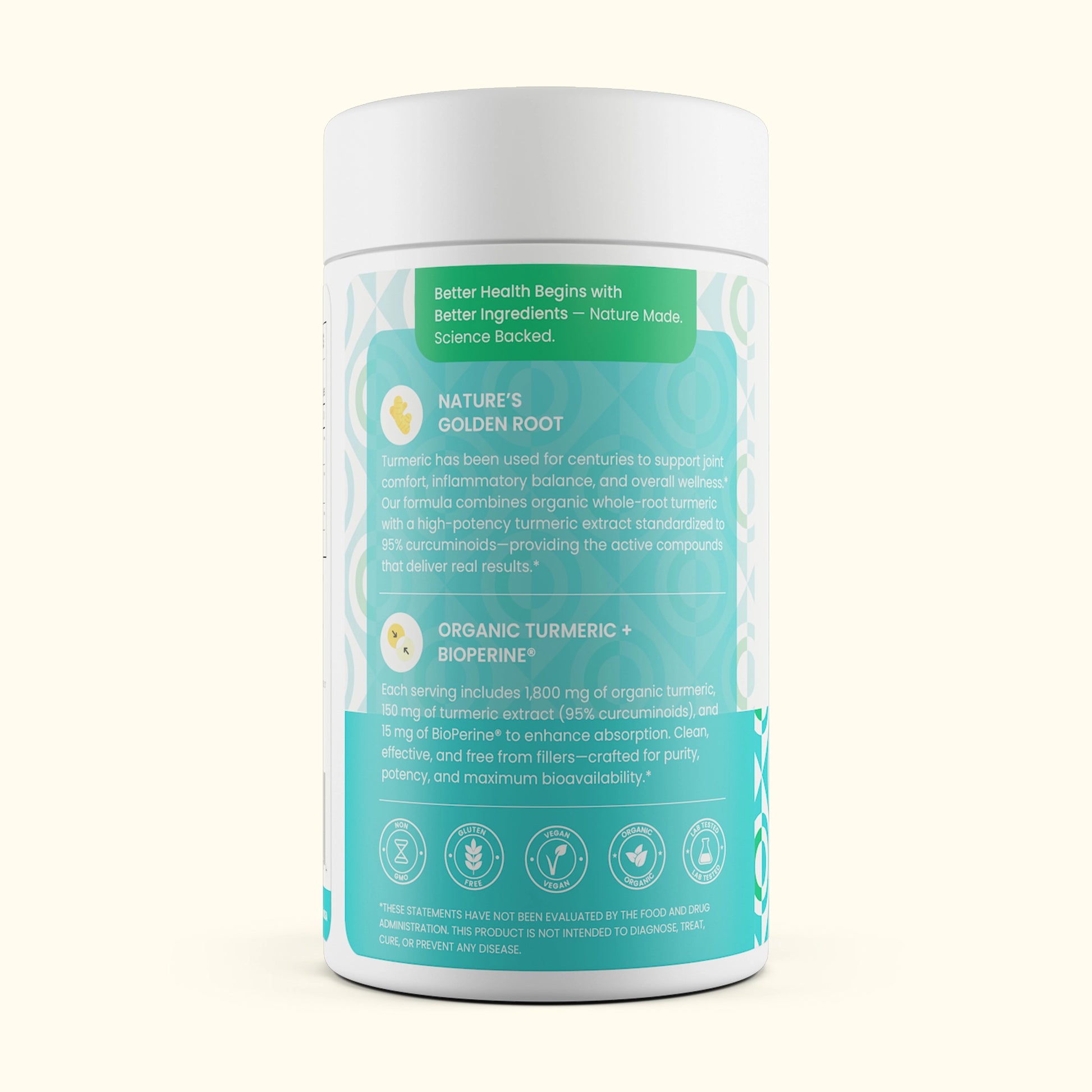 Organic Turmeric Capsules - Colorado Botanicals