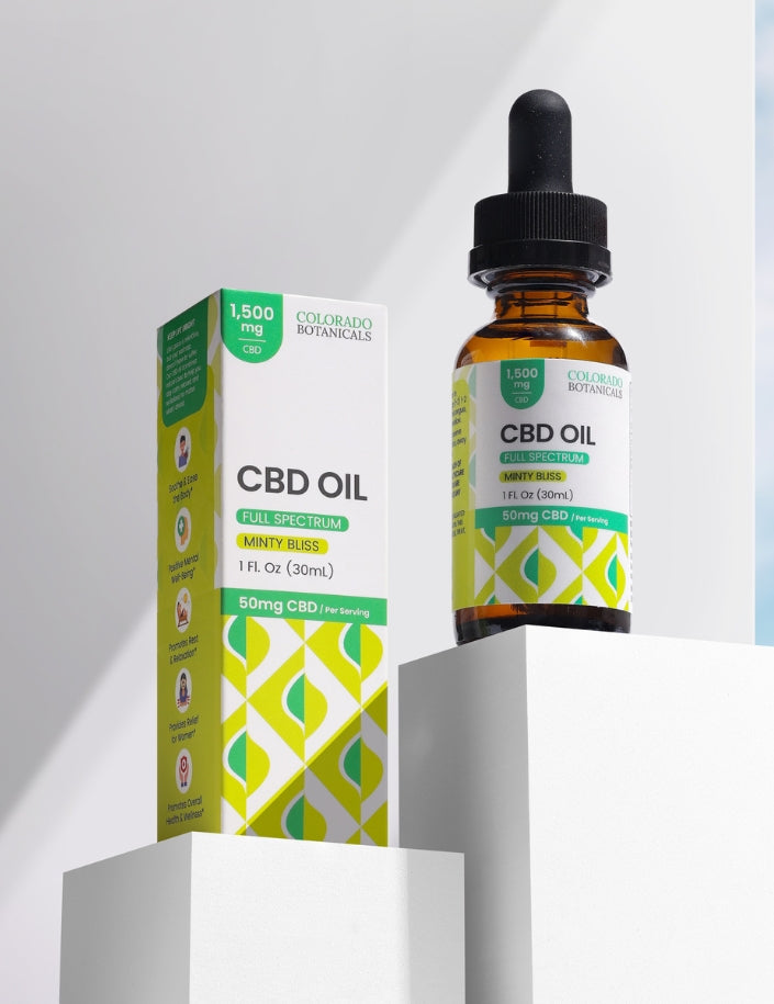 Colorado Botanicals Full Spectrum CBD Oil 1,500mg Vegan