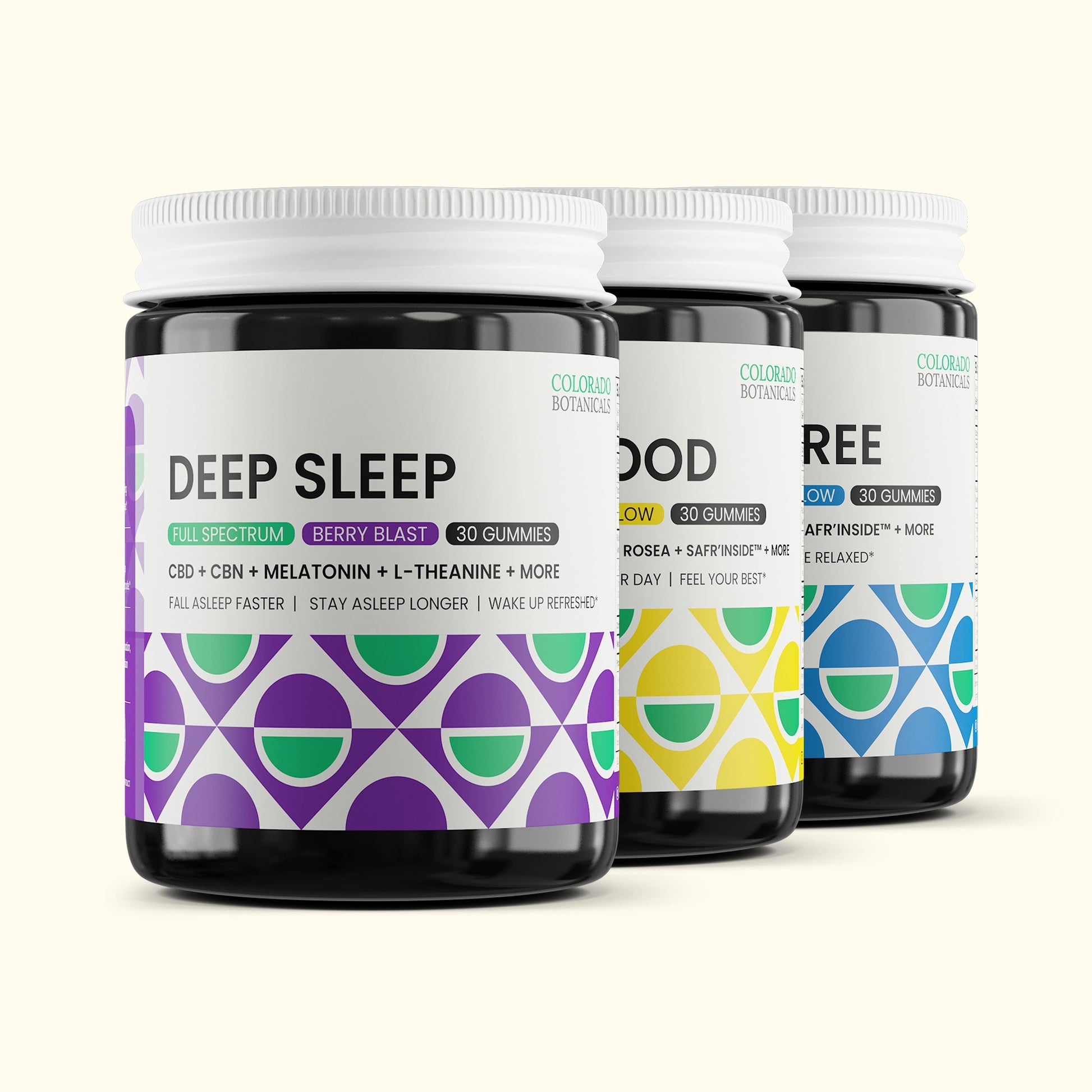The Reset Bundle - Mood, Stress, & Sleep Gummies - Colorado Botanicals