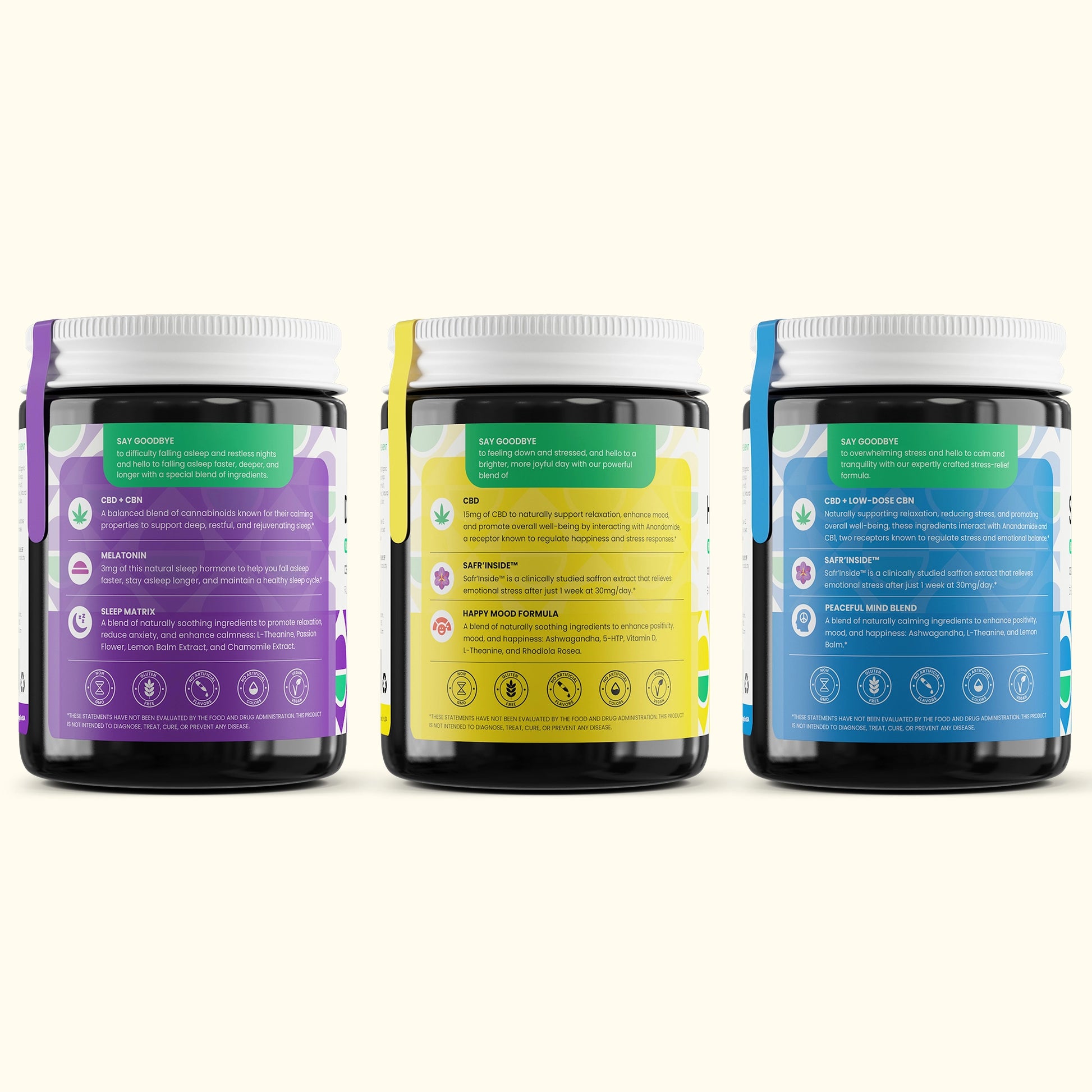 The Reset Bundle - Mood, Stress, & Sleep Gummies - Colorado Botanicals