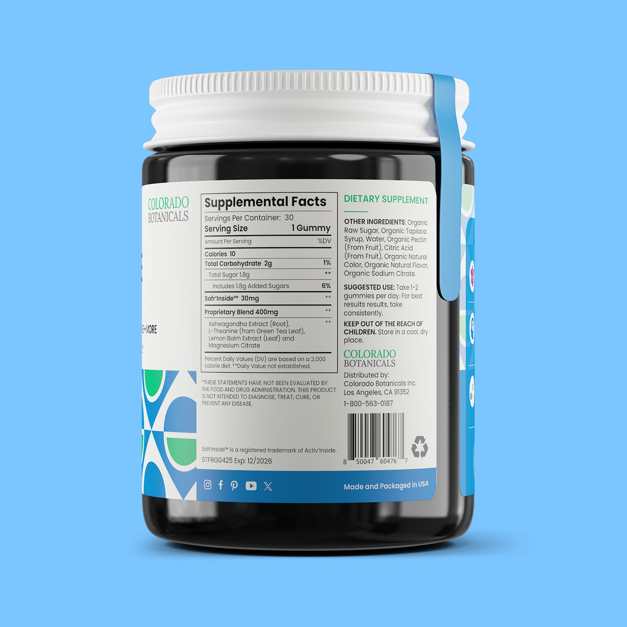 Stress-Free Gummies - Colorado Botanicals