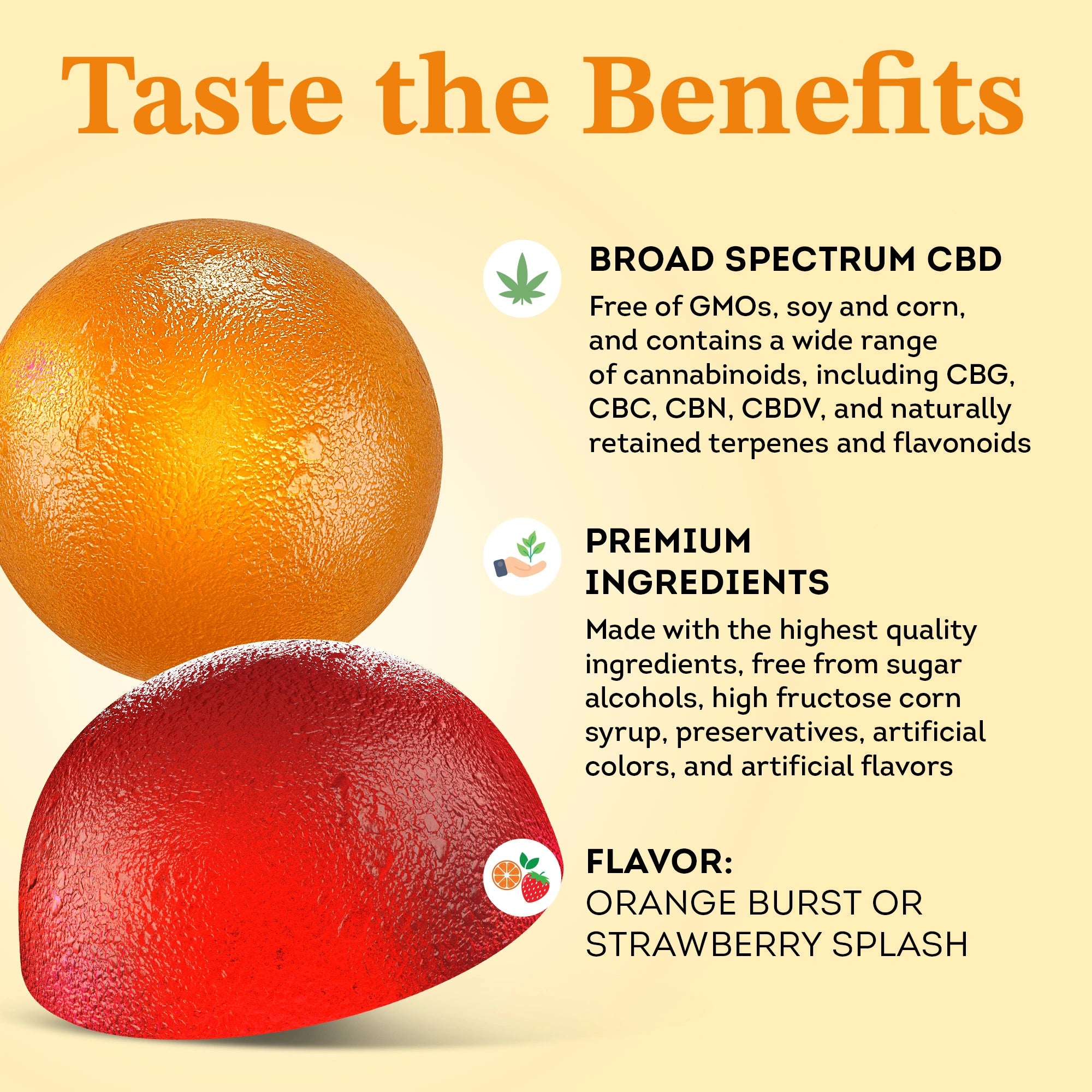 10mg Broad Spectrum CBD Gummies - Colorado Botanicals
