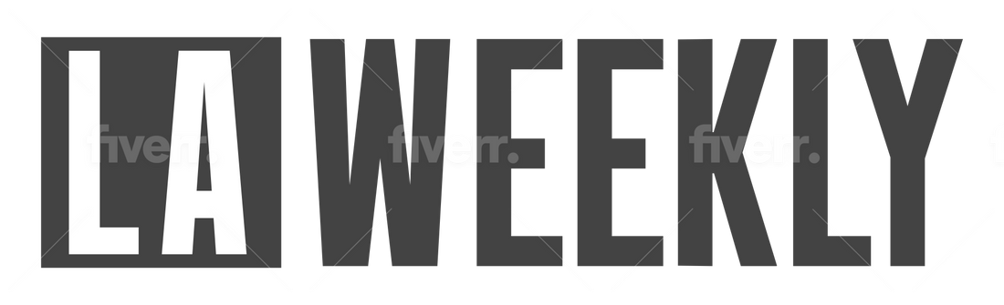 Black LA Weekly logo with transparent background